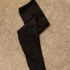 Senita Full Length Moto Leggings